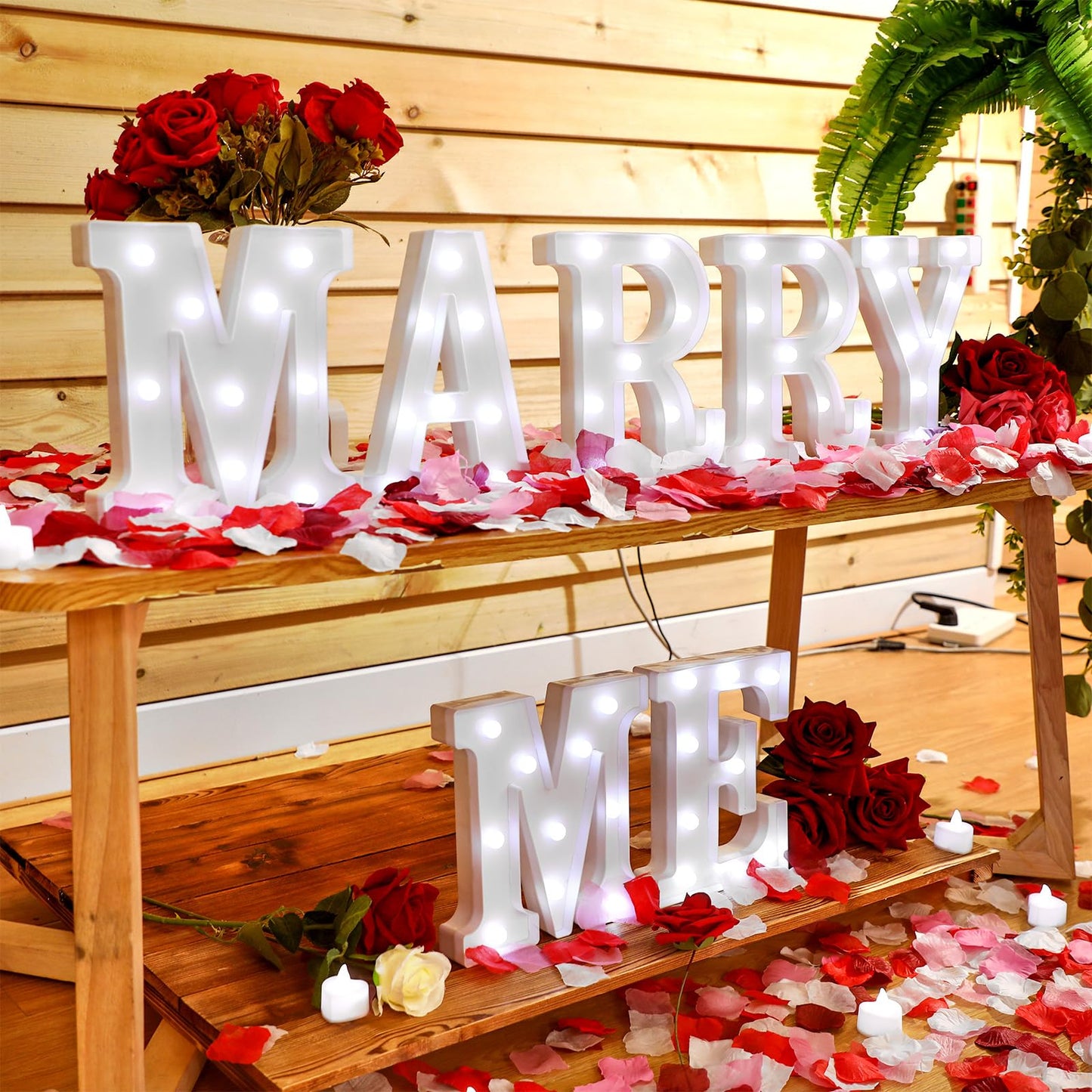 Marry Me Led Sign