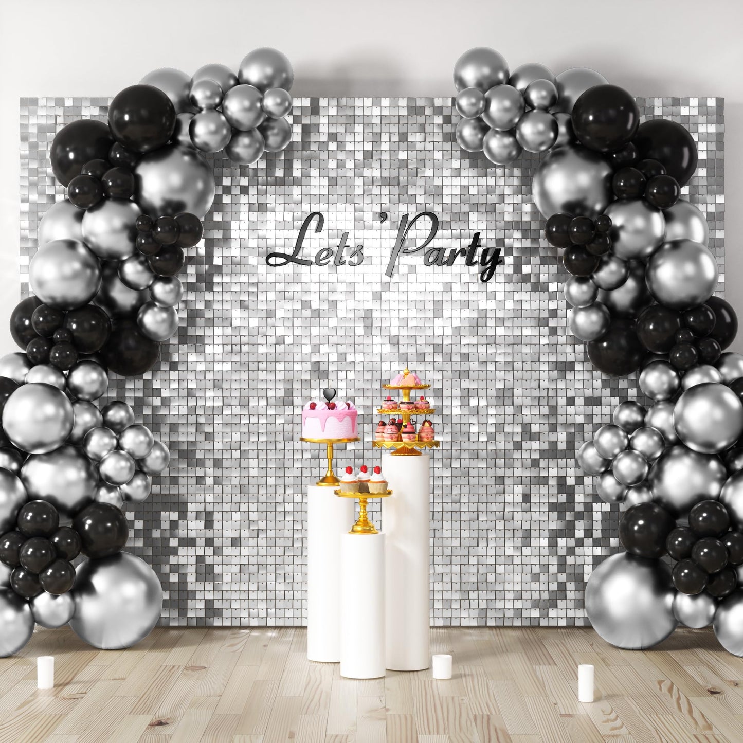 Shimmer Decorated Back Drop